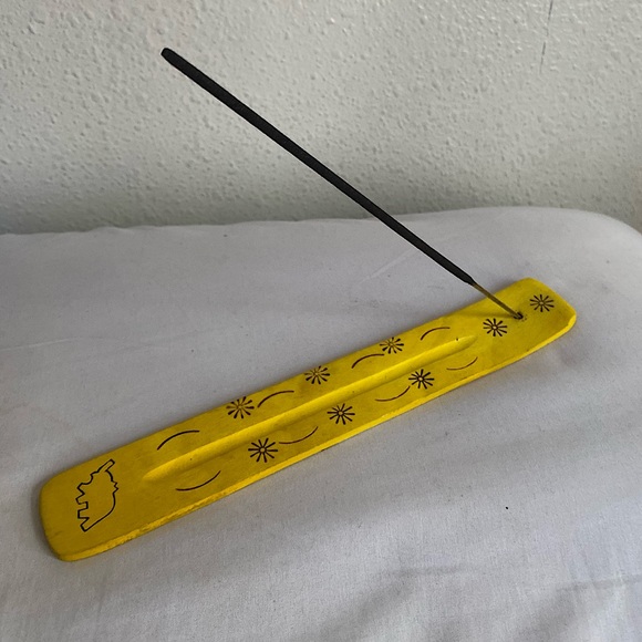 Amazon Other - Bohemian • Yellow Incense Holder 💛 *FREE INCENSE INCLUDED IN PURCHASE*